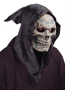 Hooded Flexi Face Skull Mask