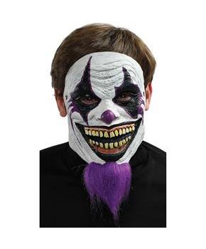 Adult Bearded Clown Mask