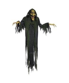 Animated Hanging Witch