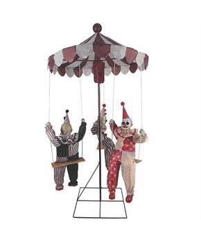 Clown Go-Round Animated Props
