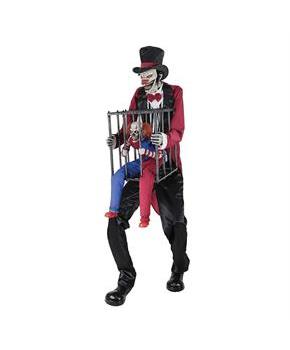ROTTEN RINGMASTER W CLOWN CAGE