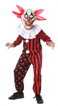 Boy's Evil Clown Costume