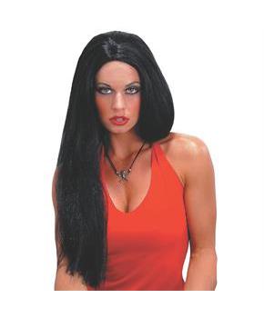 Straight Black Wig