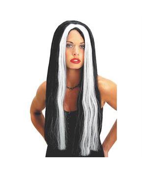 Black and White Wig