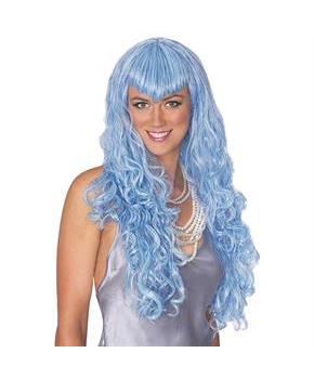 Blue Mermaid Wig
