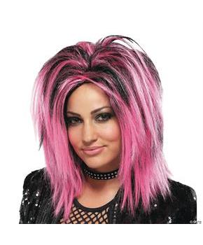 Pink Rock Wig