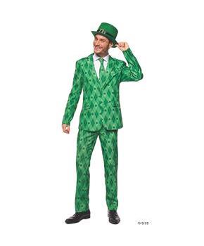 St Pats Green On Green Adult Costume