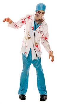 Men's Zombie Dr Rotten Costume
