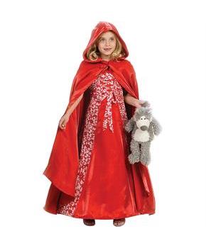 Girl's Princess Red Riding Costume