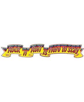 Rock N' Roll Banner