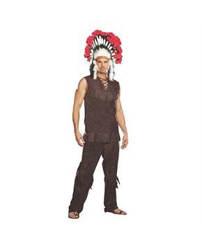 Men's Indian Chief Costume