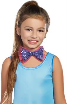 Dance Craze Child Bowtie Purple