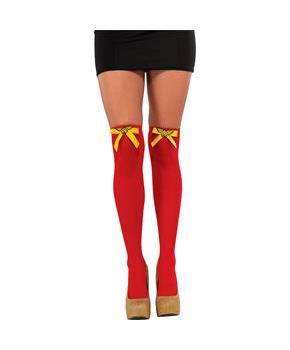 Women's Wonder Woman Thigh Highs