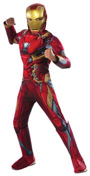 Boy's Iron Man Deluxe Costume