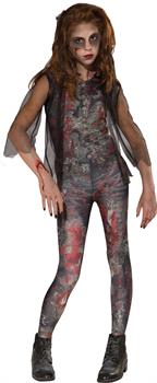 Girl's Zombie Dawn Costume