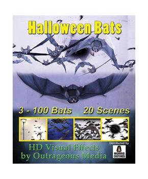 HALLOWEEN BATS DIGT DECOR USB