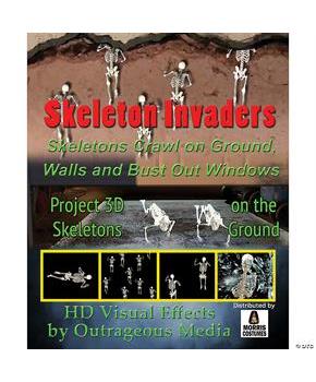 SKELETON INVADERS DIGT DECOR