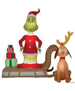 AIRBLOWN-GRINCH AND MAX ON SLE