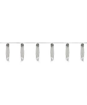 SKULL GHOST GARLAND 60 IN.