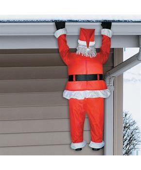 Airblown Santa Hanging