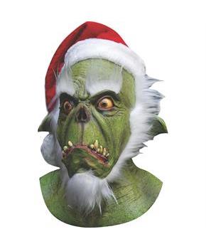 Green Santa Mask
