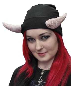 Creature Cap Black With Horns
