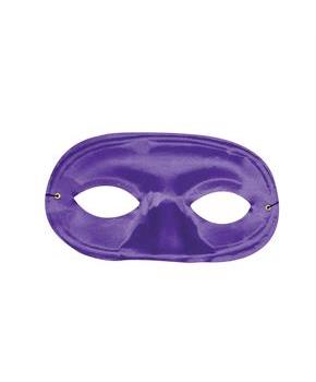 Half Domino Purple Mask