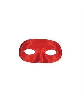 Half Domino Red Mask