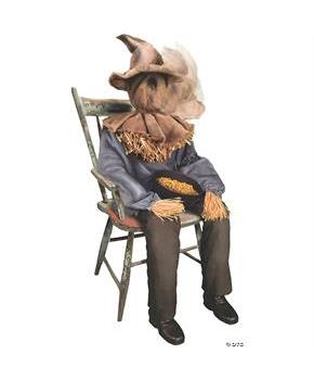 SITTING SCARECROW