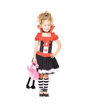 Girl's Queen of Hearts Costume