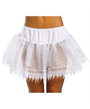 Petticoat White Teardrop Lace