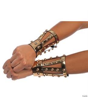 Warrior Arm Cuffs Chrome Vinyl