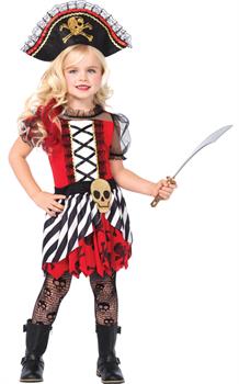 Girl's Rogue Pirate Costume