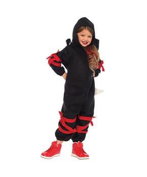 Girl's Ninja Kigarumi Funsie Costume