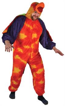 Plush Parrot Adult Costume