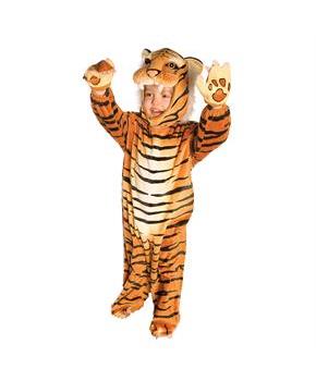 Plush Brown Tiger Costume
