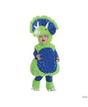 TRICERATOPS GREEN TODDLER 2-4 COSTUME