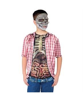 Boy's Skeleton Shirt Costume