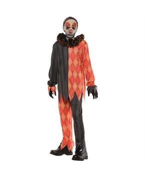 Boy's Evil Clown Costume