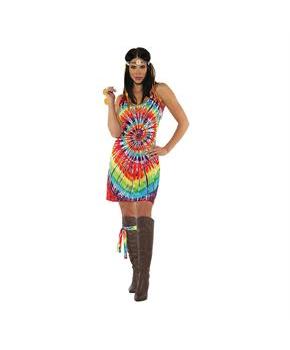 TIE DYE MINI DRESS ADULT
