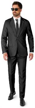 Suitmeister Men's Suits Solid Black