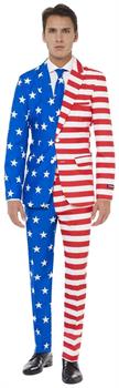 Suitmeister Men's Suits USA Flag