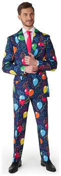 Suitmeister Men's Suits Confetti Balloons Navy
