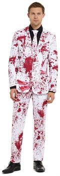 Suitmeister Men's Suits Bloody Suit White