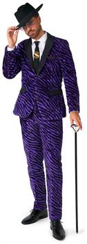 Suitmeister Men's Suits Purple Pimp - Coral Fleece