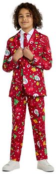 Suitmeister Boys' Suits BOYS Christmas Red Icons Light Up