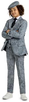 Suitmeister Boys' Suits BOYS 20's Gangster Grey