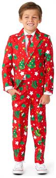 Suitmeister Boys' Suits BOYS Christmas Trees Stars Red