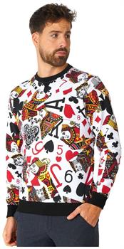 OppoSuits Men's Sweaters King of Clubs