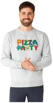OppoSuits Men's Sweaters TMNTT Pizza Party